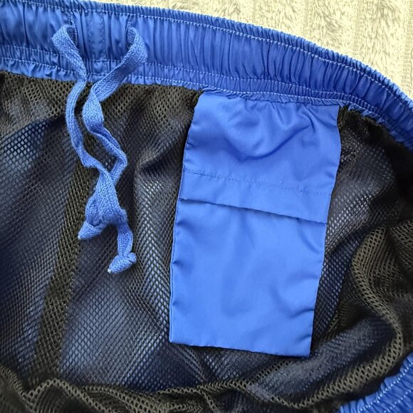 Vintage Polo Sport Ralph Lauren Pants Mens Medium Track Wind Blue Joggers Flag - Picture 8 of 12